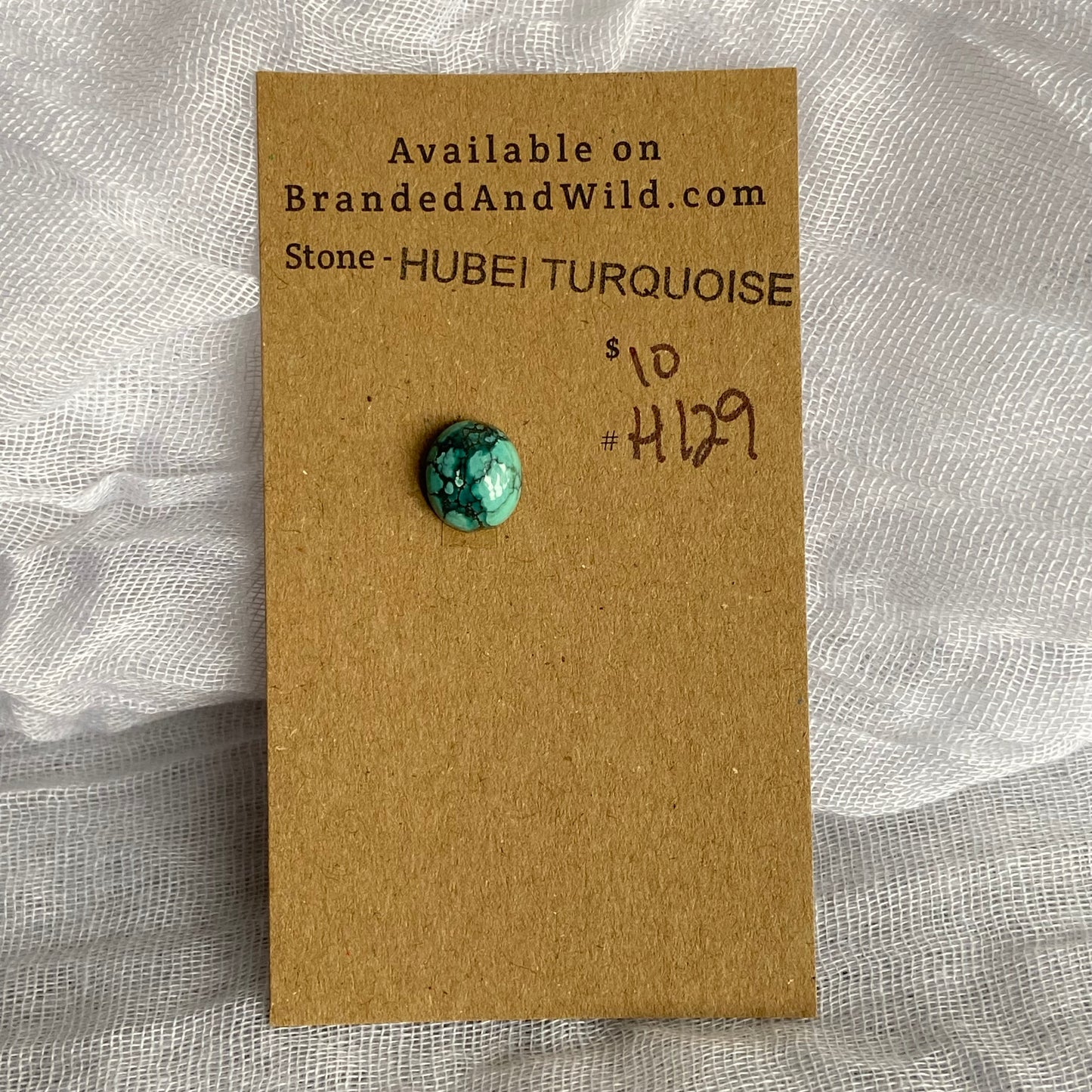 Hubei Turquoise Cabochon - H129