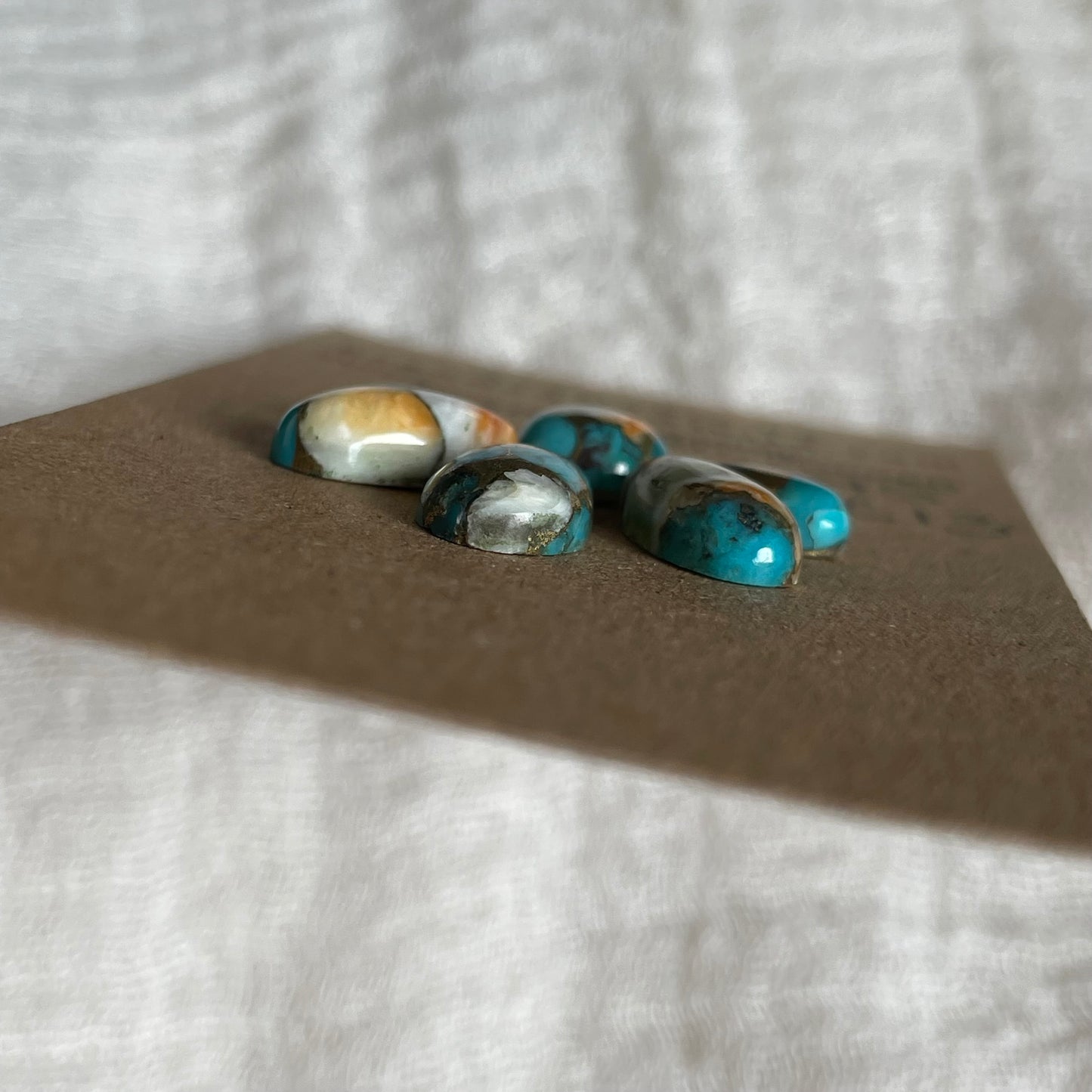Turquoise, Oystershell, Copper Cabochon - TOC13 625F6A39-7254-4E51-9F41-89ABE676506F Brandedandwild.com
