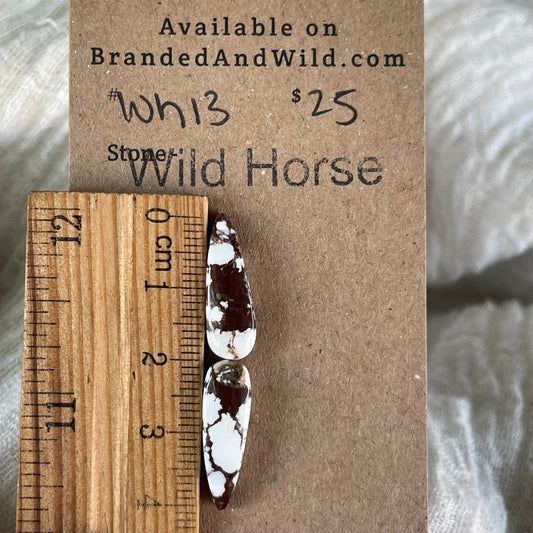 Wild Horse Cabochon - WH13 62705362-5A5D-4F33-BBA3-1F59D07DBD21 Brandedandwild.com