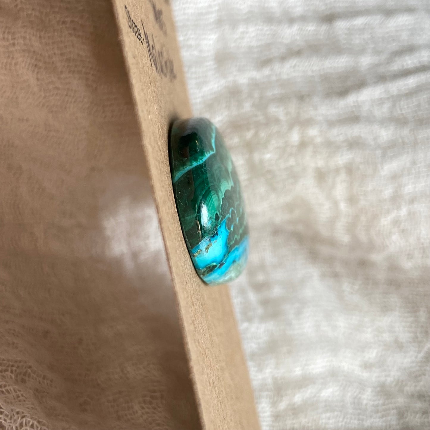 Malachite Cabochon - M05 62793F9C-6BC2-4C7B-A01C-2EB7505E3DBA Brandedandwild.com