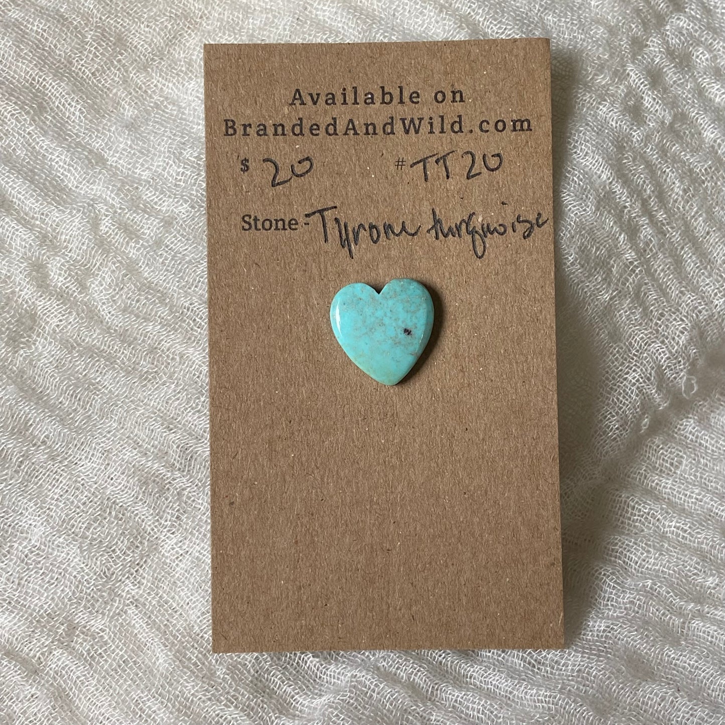 Tyrone Turquoise Cabochon - TT20 62893153-3C32-4DFF-A2FB-7F4256C3ED3C Brandedandwild.com