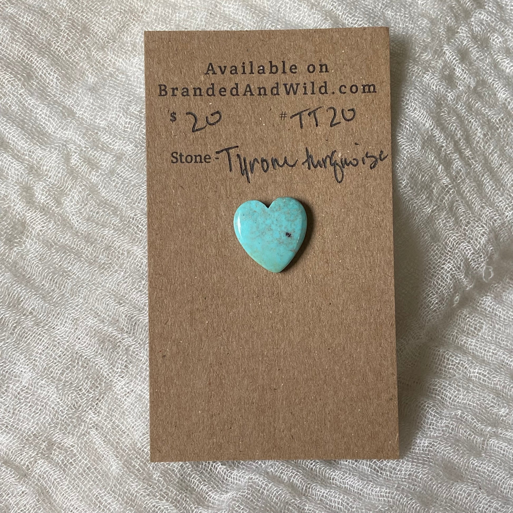 Tyrone Turquoise Cabochon - TT20 62893153-3C32-4DFF-A2FB-7F4256C3ED3C Brandedandwild.com