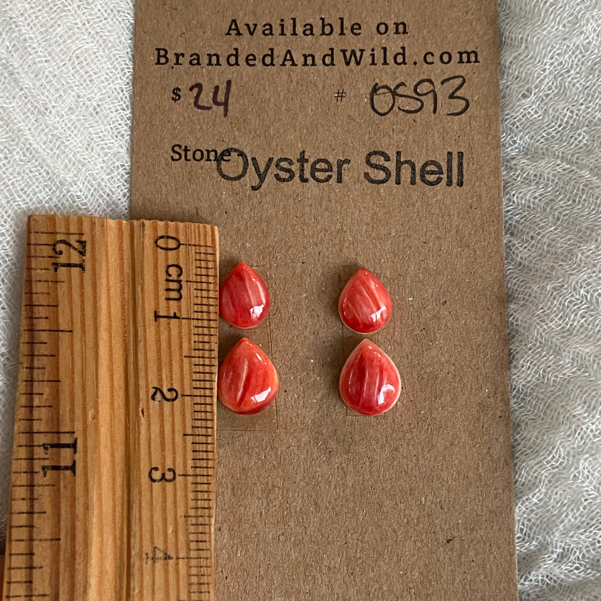 Oyster Shell Cabochon - OS93
