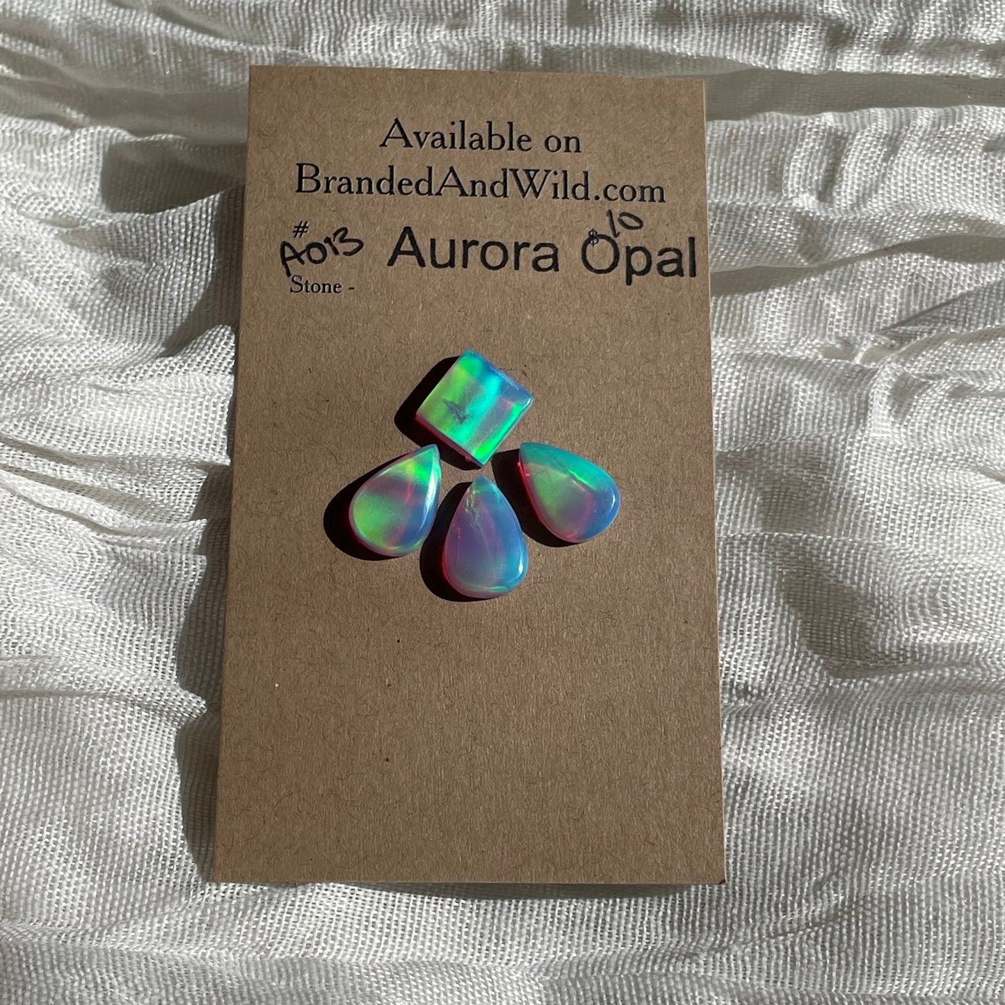 Aurora Opal Cabochon - A013 62AA0D6E-DAAE-4E01-BD9A-0EA7D1F92420 Brandedandwild.com