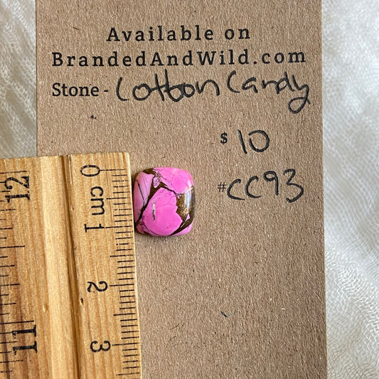 Cotton Candy Cabochon - CC93 62BDEF39-1945-499F-9690-84F52B39677A Brandedandwild.com