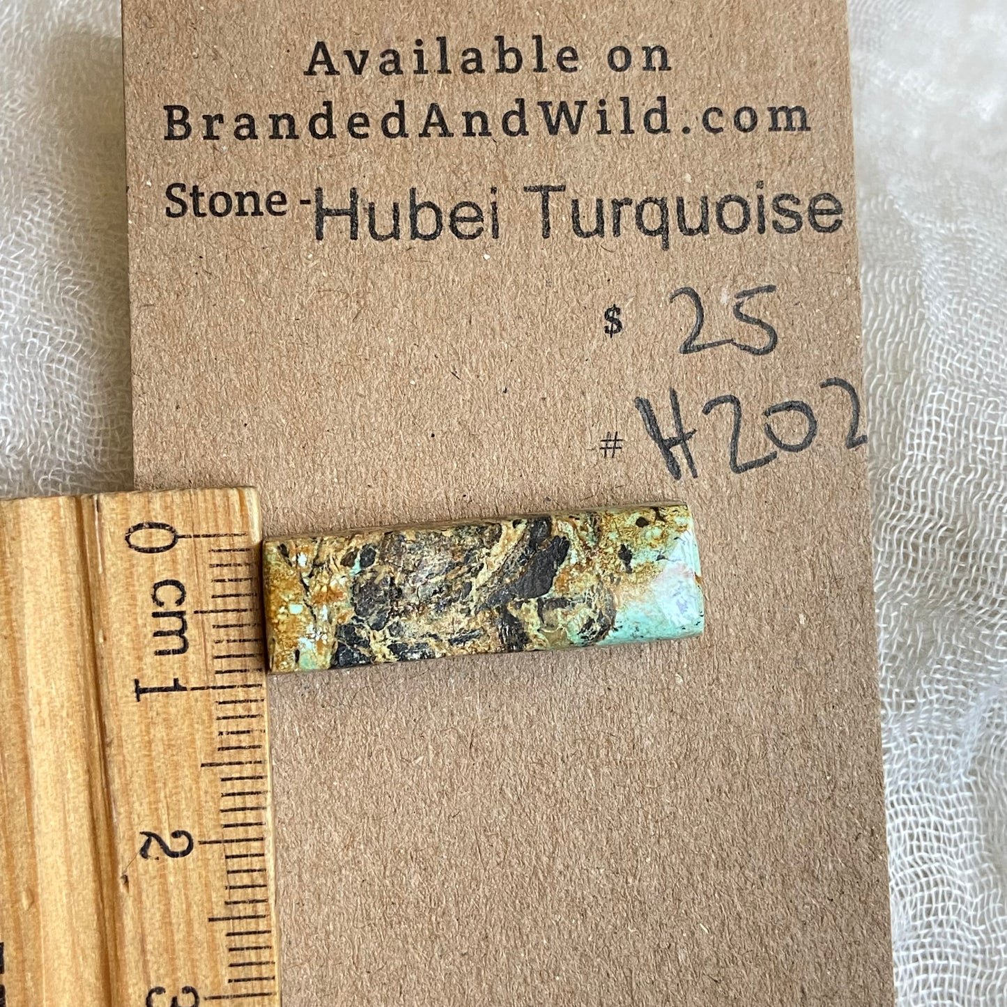 Hubei Turquoise Cabochon - H202 62CA109C-7A84-493D-9C3F-7908E4E1289A Brandedandwild.com