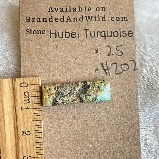 Hubei Turquoise Cabochon - H202 62CA109C-7A84-493D-9C3F-7908E4E1289A Brandedandwild.com