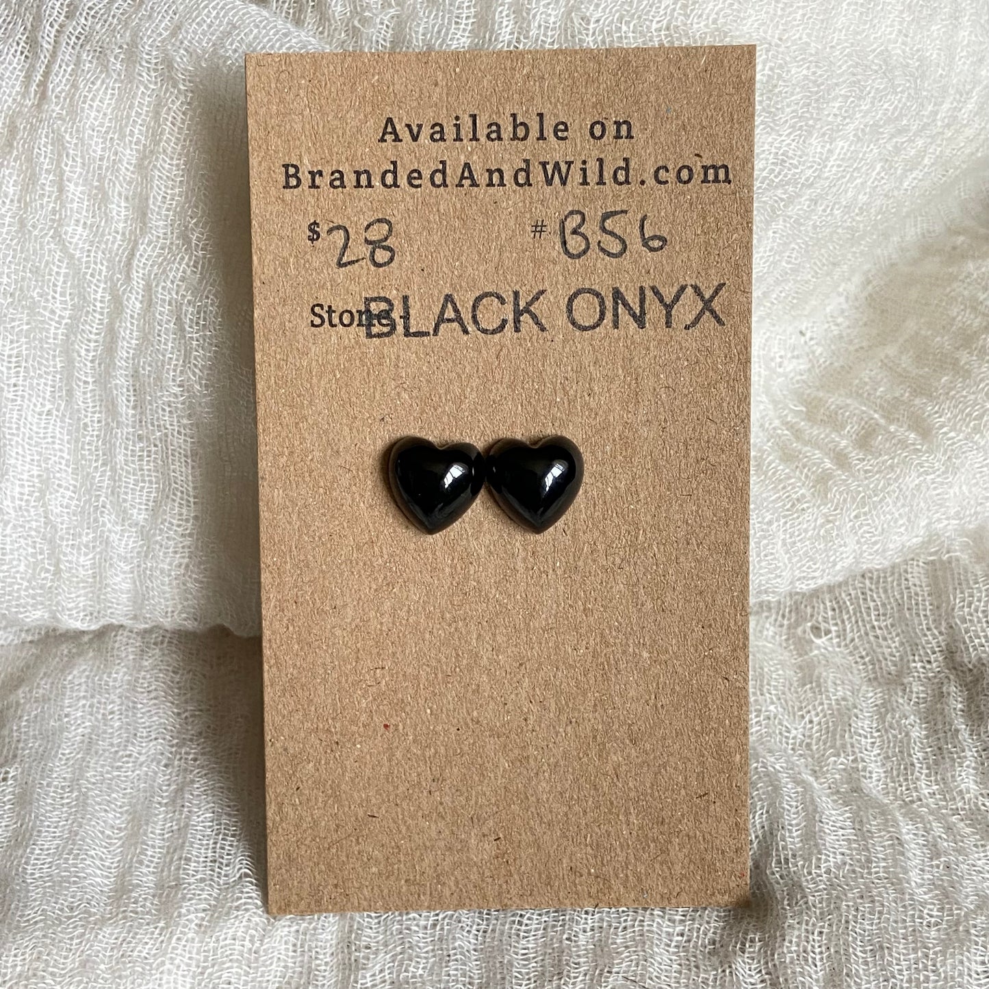 Black Onyx Cabochon - B056 62DC20E5-4AC2-4004-A3FD-8F18E82DAEF1 Brandedandwild.com