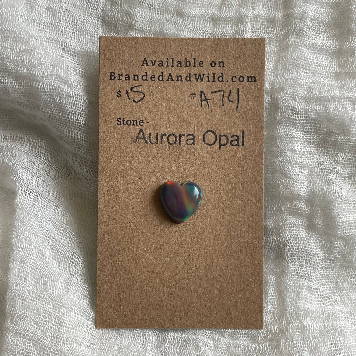 Aurora Opal Cabochon - A74