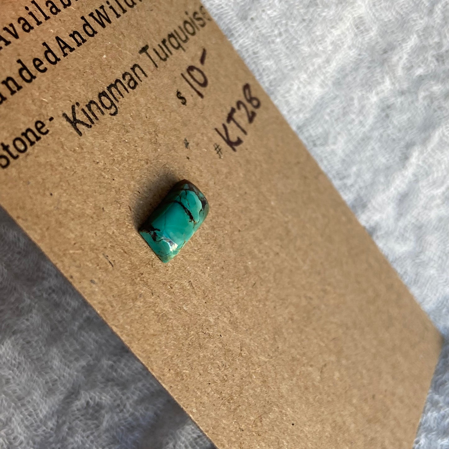 Kingman Turquoise Cabochon - KT28