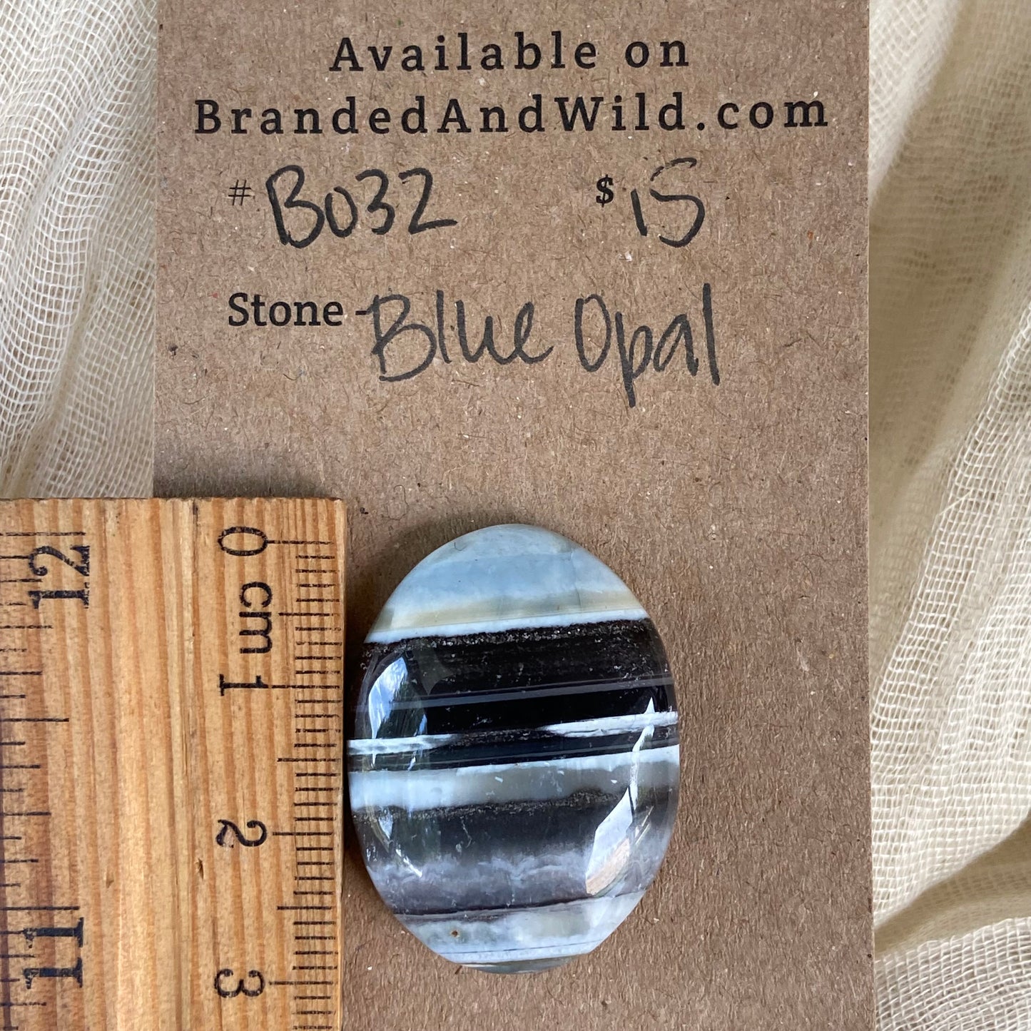 Blue Opal Cabochon - B032