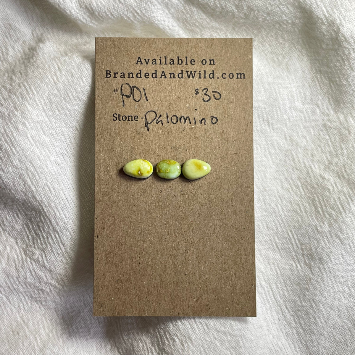 Palomino Cabochon - P01 63314E4C-8337-47D2-B959-B4920547EE41 Brandedandwild.com