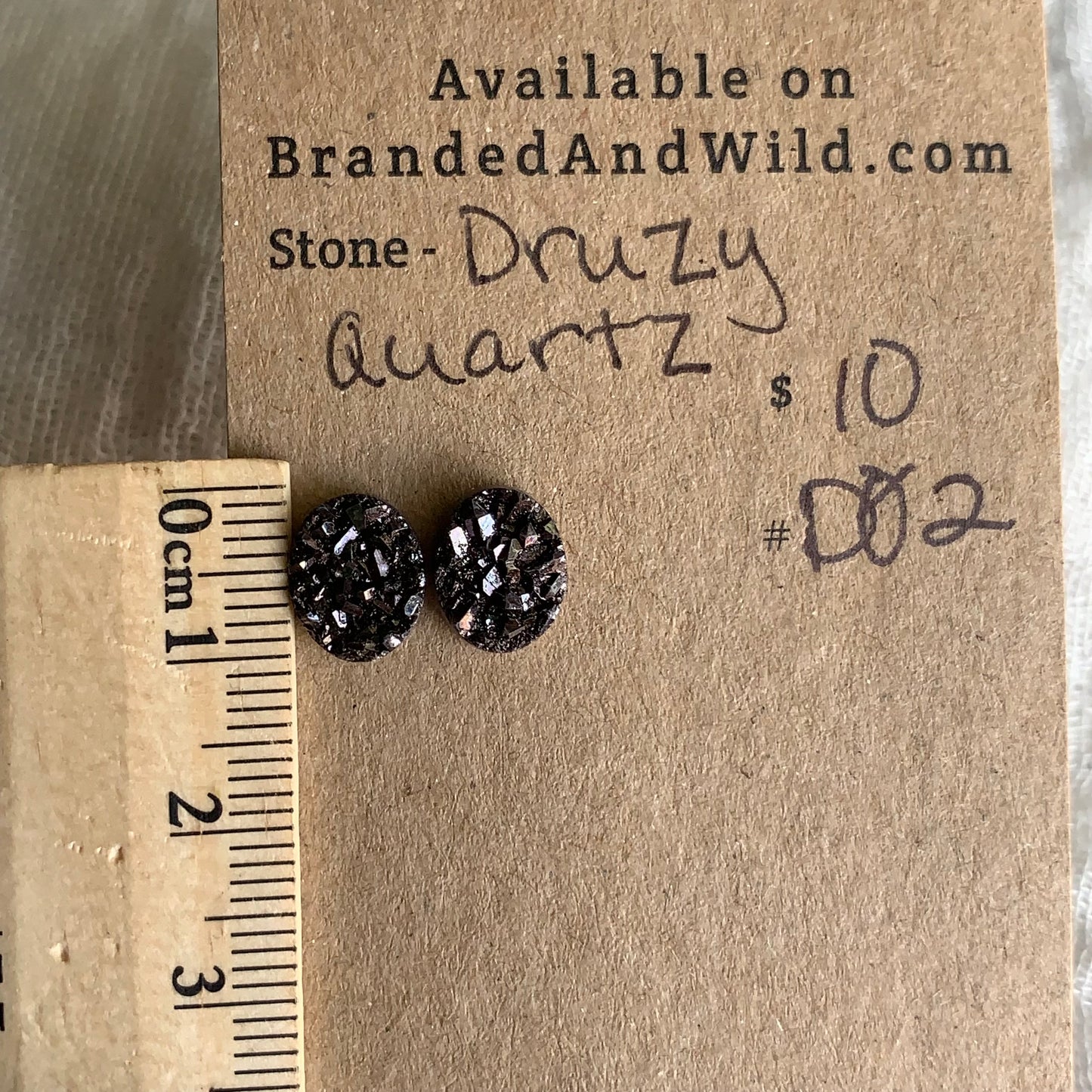 Druzy Quartz Cabochon - DQ2