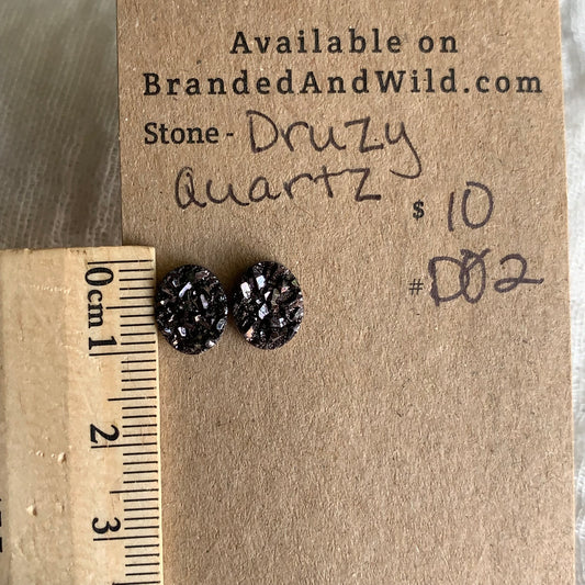 Druzy Quartz Cabochon - DQ2