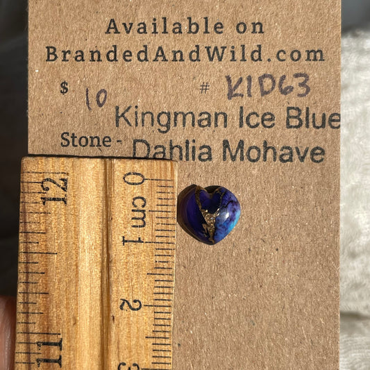 Kingman Ice Blue Dahlia Mohave - KID63 638EE35D-C9A3-4A32-9E54-9C9B72D84AFC Brandedandwild.com