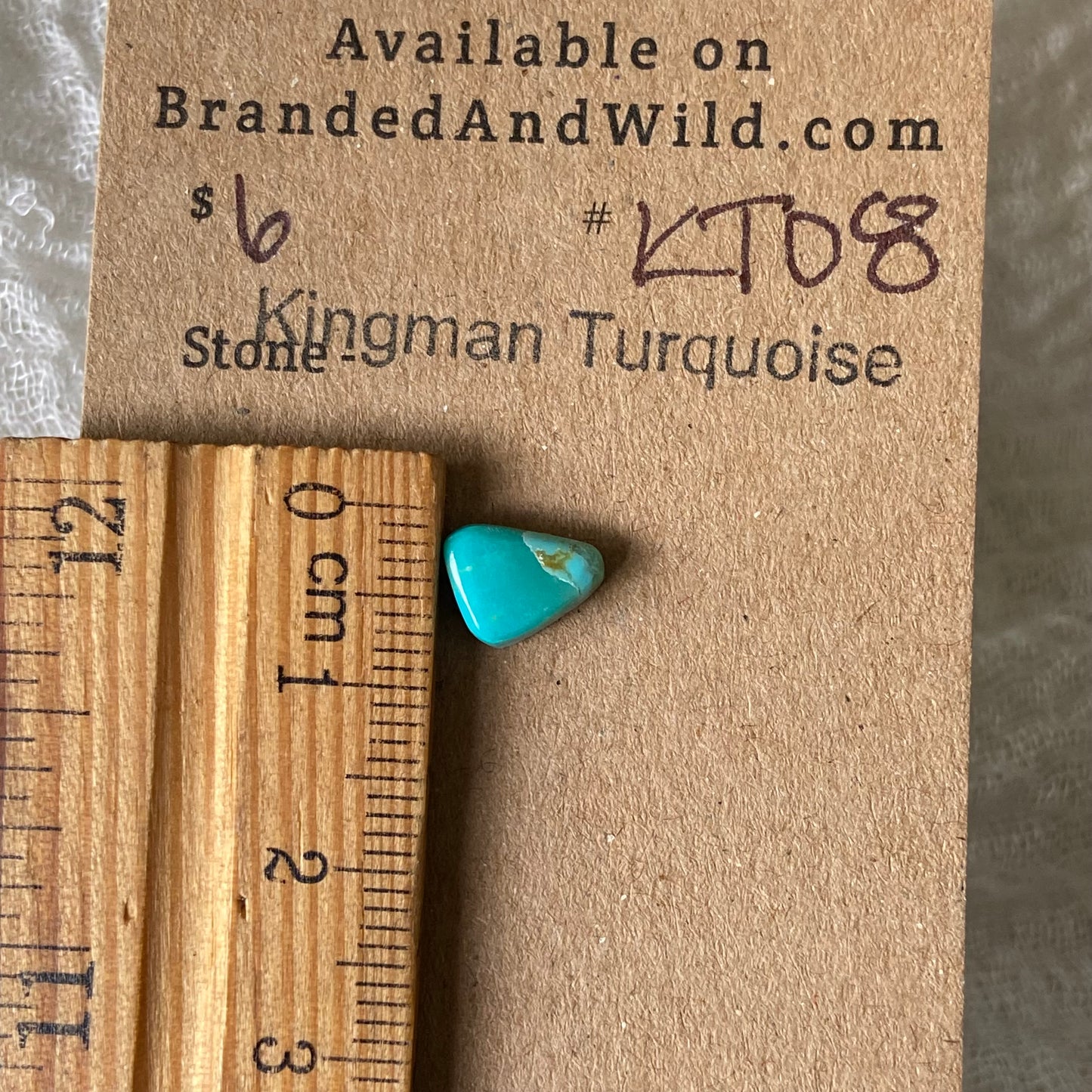 Kingman Turquoise Cabochon - KT08