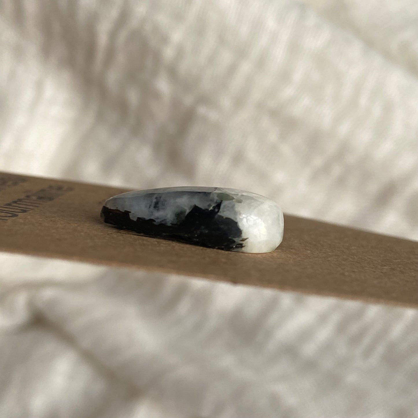 Moonstone/Tourmaline Cabochon - M016