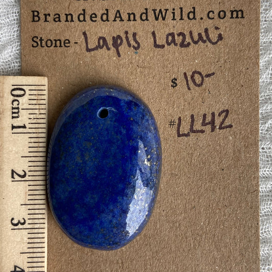 Lapis Lazuli Cabochon -Drilled- LL42