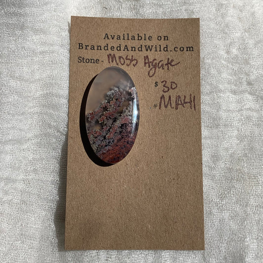 Moss Agate Cabochon- MA41