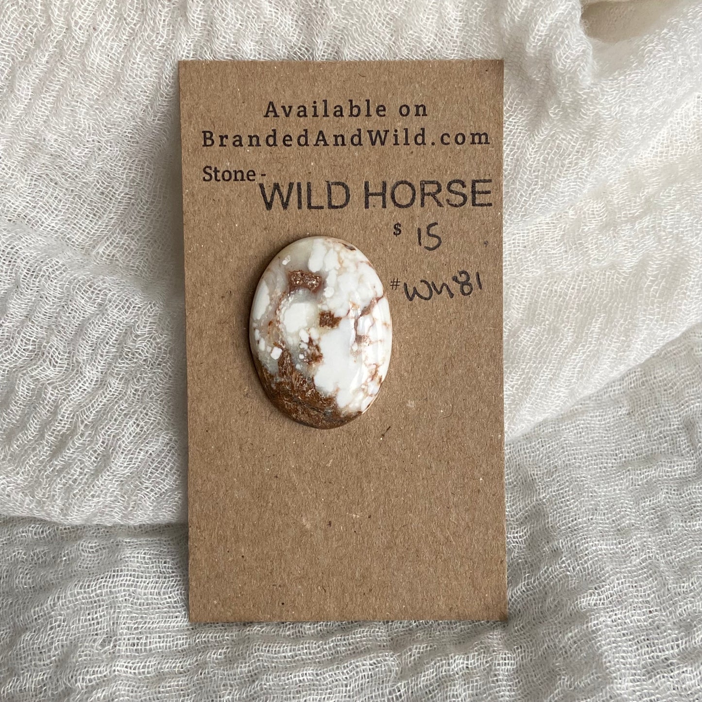 Wild Horse Cabochon - WH81
