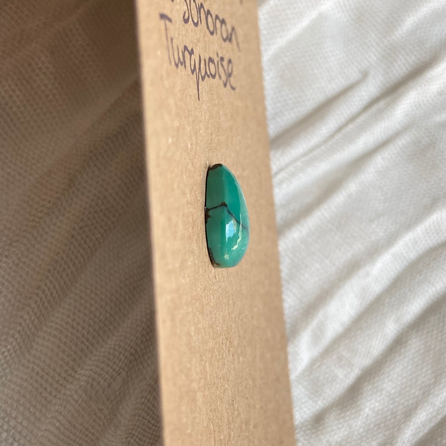 Sonoran Turquoise Cabochon - ST09 63FA9F38-2668-44C8-9816-52270D75CE26 Brandedandwild.com