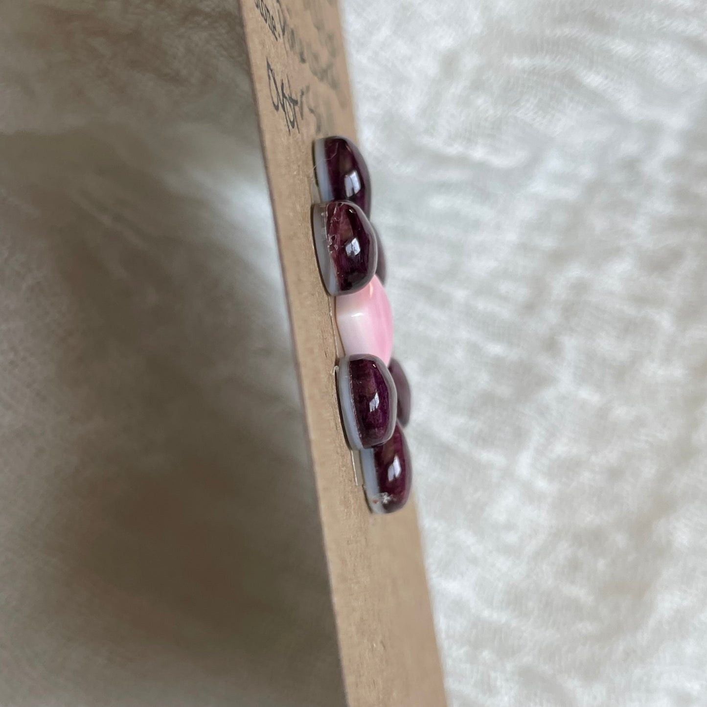 Pink Conch / Oyster Shell Cabochon - P013