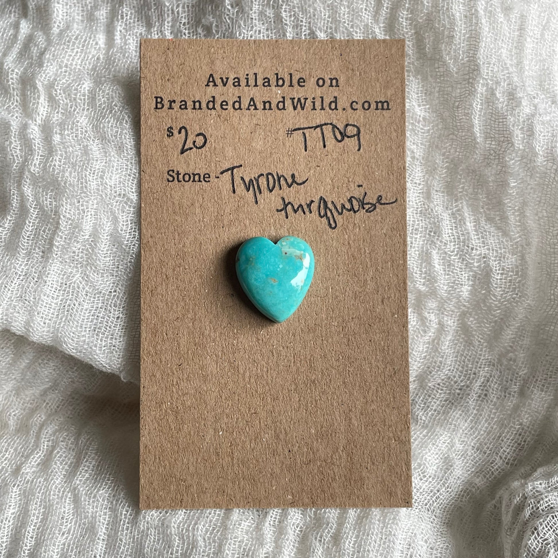 Tyrone Turquoise Cabochon - TT09 643379B0-3DEC-4959-95CF-98521124BEAA Brandedandwild.com