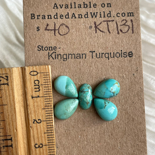 Kingman Turquoise Cabochon - KT131 64433FCA-0E08-4C6F-8846-776BD50EAB98 Brandedandwild.com