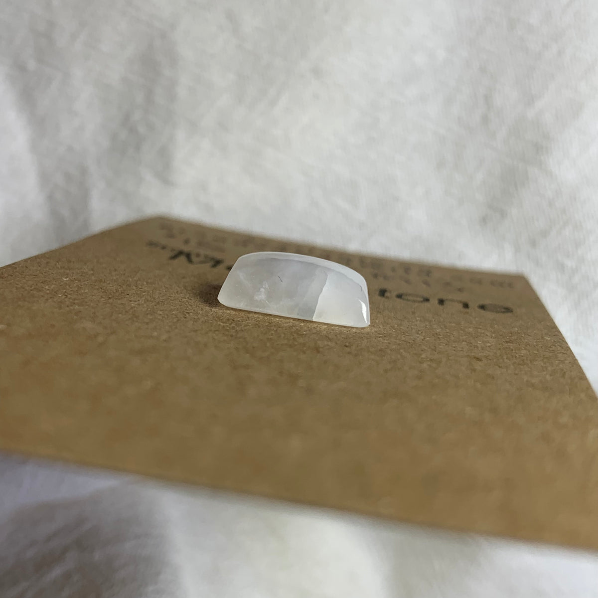 Moonstone Cabochon - MS13 6448FB5E-CB44-4DC2-BC72-9AF85F13E42A Brandedandwild.com