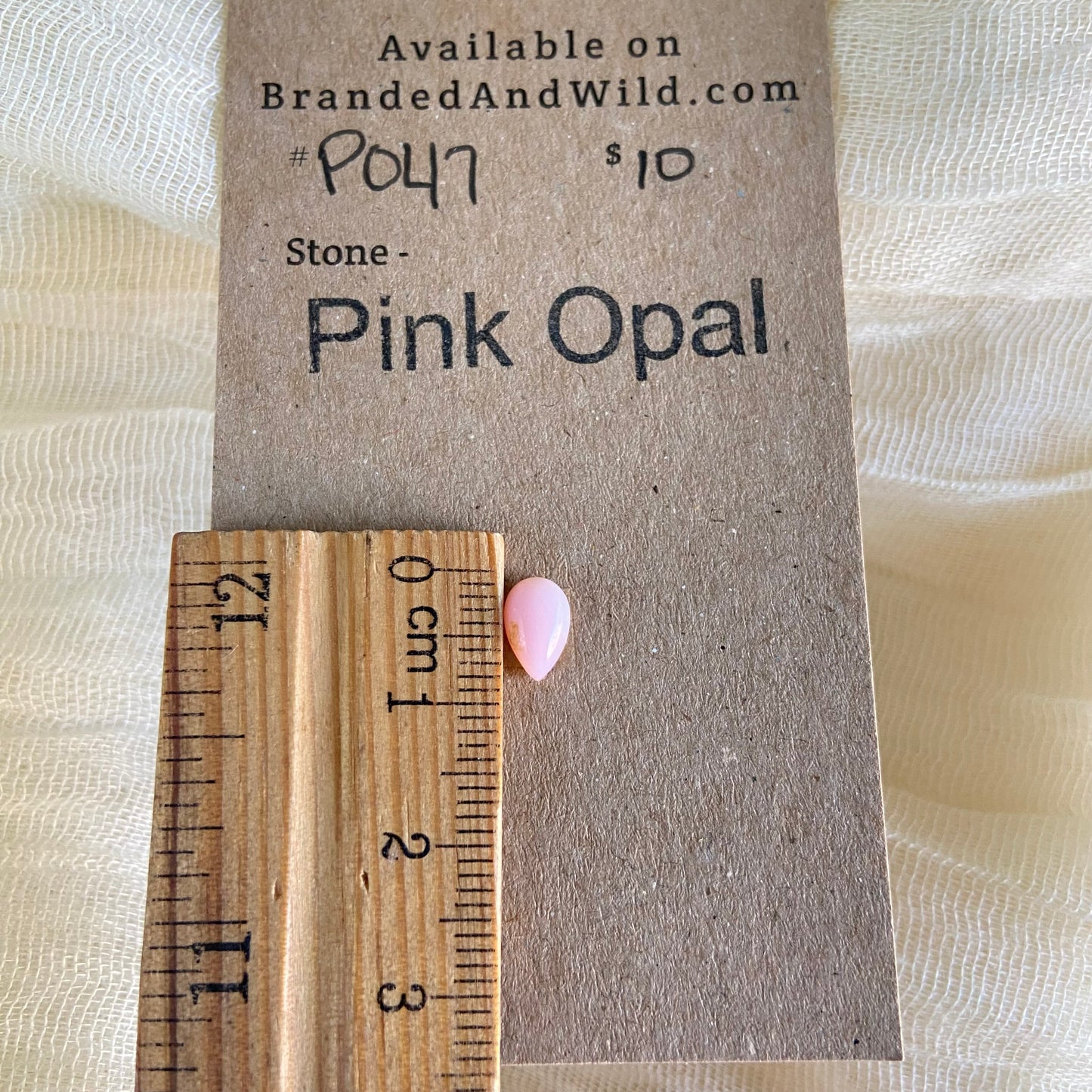 Pink Opal Cabochon - P047