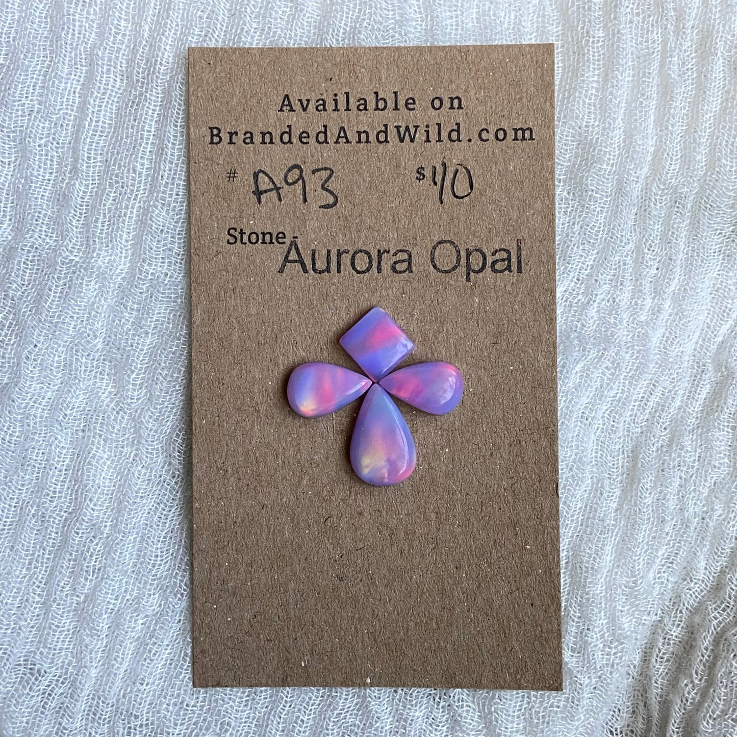 Aurora Opal Cabochon - A93
