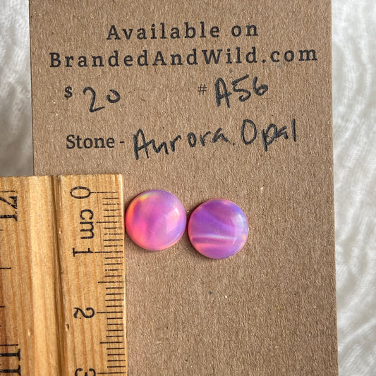 Aurora Opal Cabochon - A56 6486AC93-EFA1-4CE7-B6FB-8BA96E093E89 Brandedandwild.com