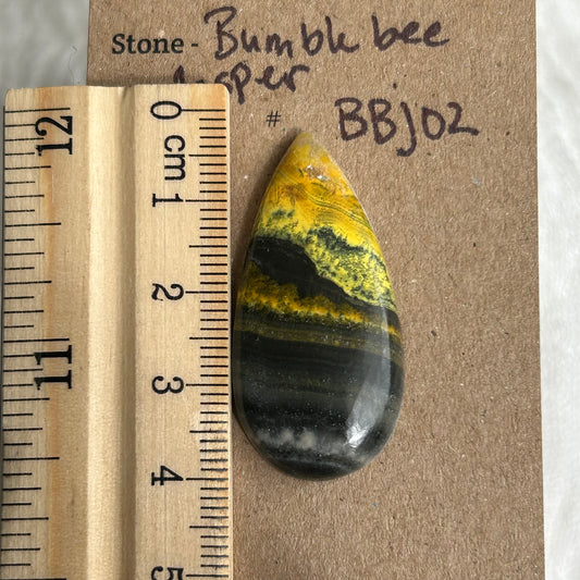 Bumblebee Jasper Cabochon - BBJ02
