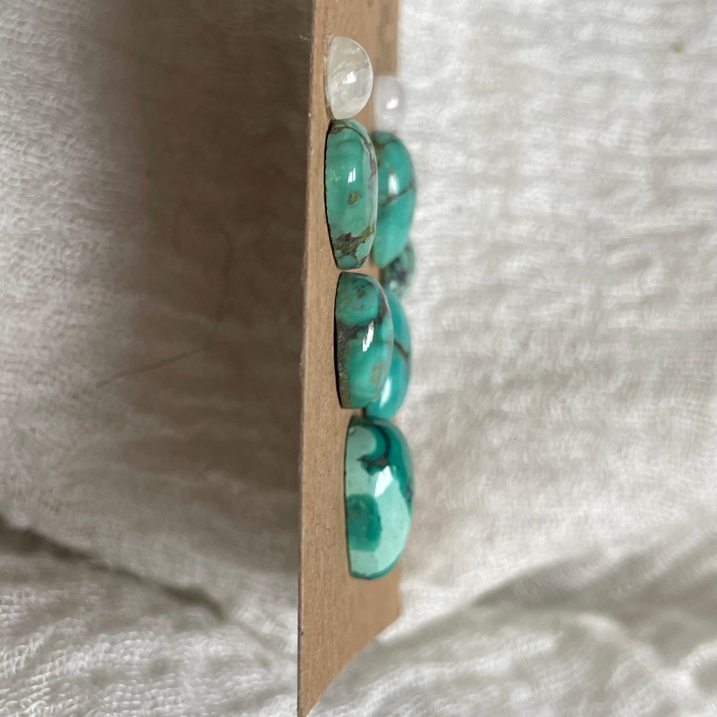 Mother of Pearl / Kingman Cabochon - MIX9