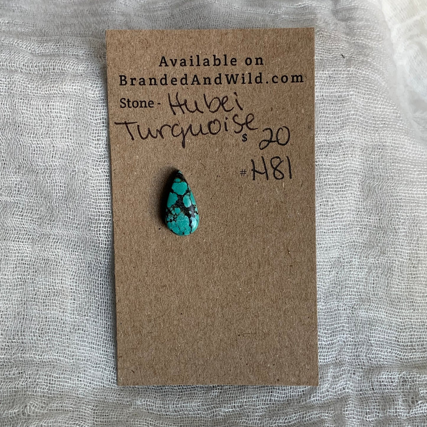 Hubei Turquoise Cabochon - H81
