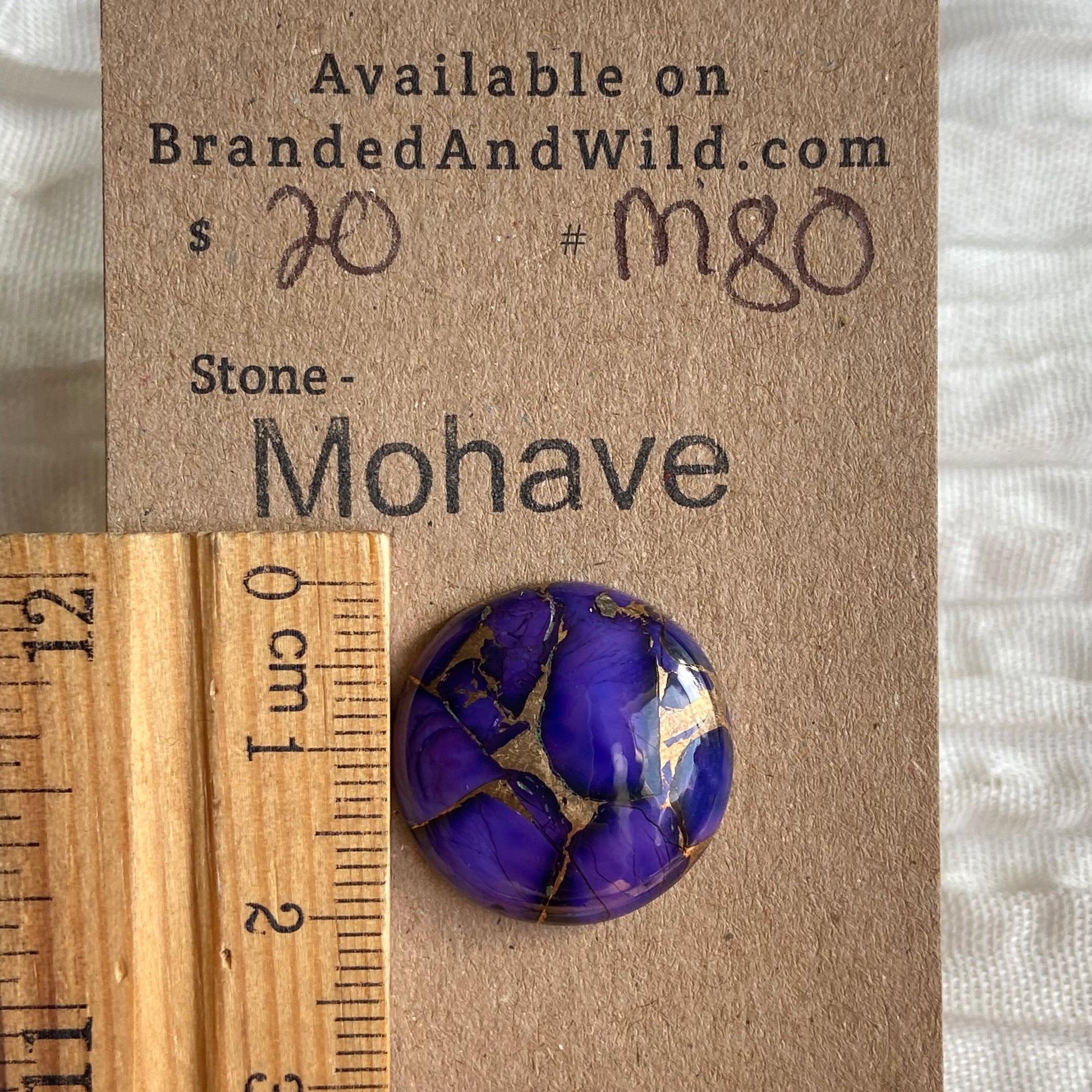 Mohave Cabochon - M80 Cabochon 64CEDC1F-37BB-4F5A-9A5A-CAEC4ABD2D18 Brandedandwild.com