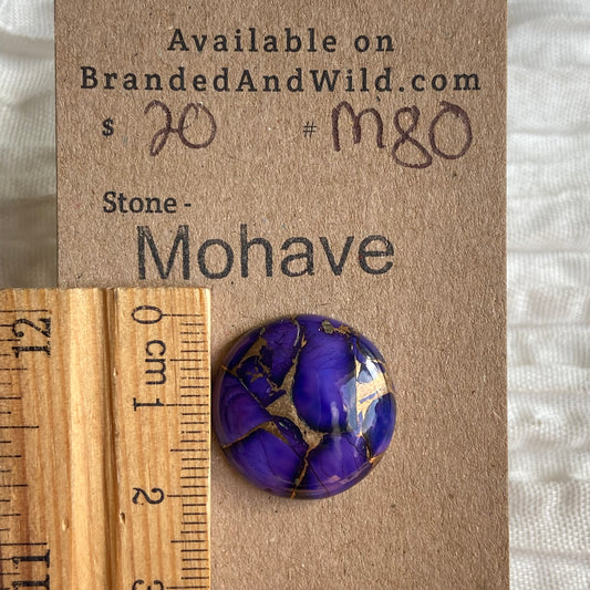 Mohave Cabochon - M80 Cabochon 64CEDC1F-37BB-4F5A-9A5A-CAEC4ABD2D18 Brandedandwild.com