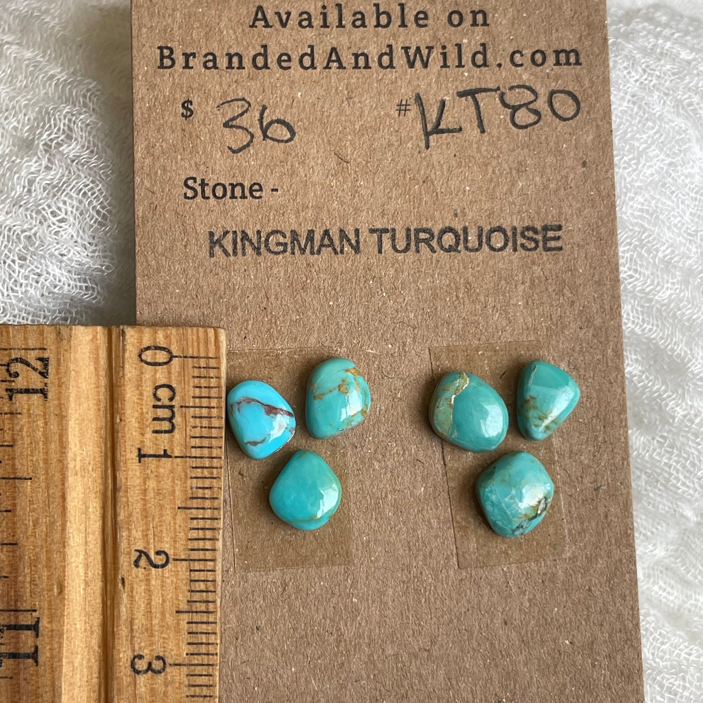 Kingman Turquoise Cabochon - KT80