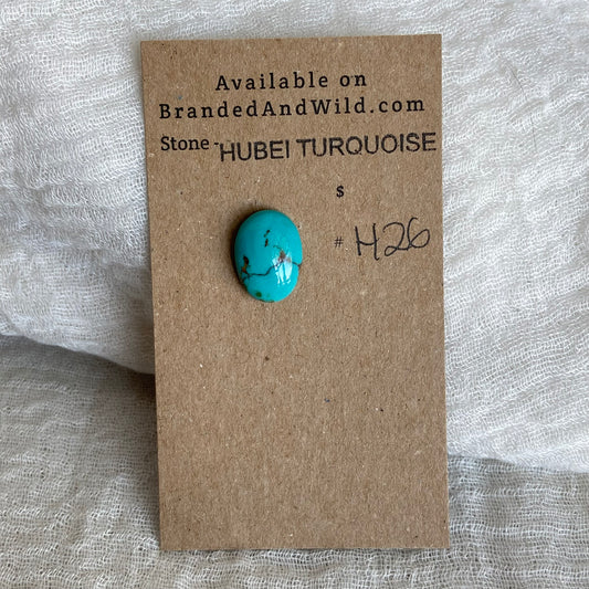Hubei Turquoise Cabochon - H26