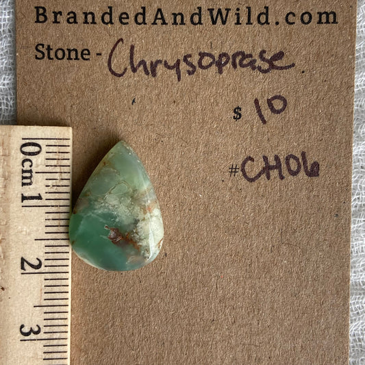 Chrysoprase Cabochon - Ch06
