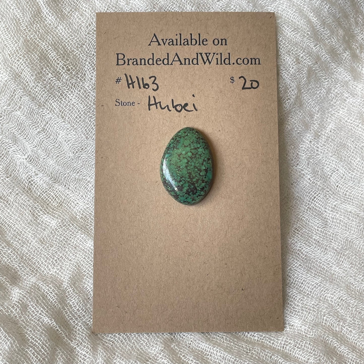 Hubei Turquoise Cabochon - H163 64F2A3C2-8D73-4CA8-889E-3182F24257F4 Brandedandwild.com