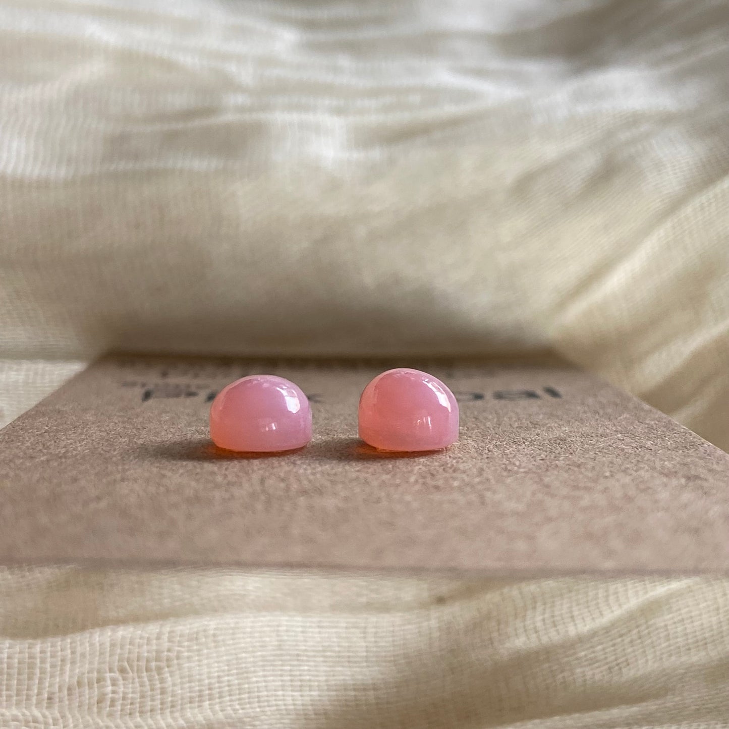 Pink Opal Cabochon - P042