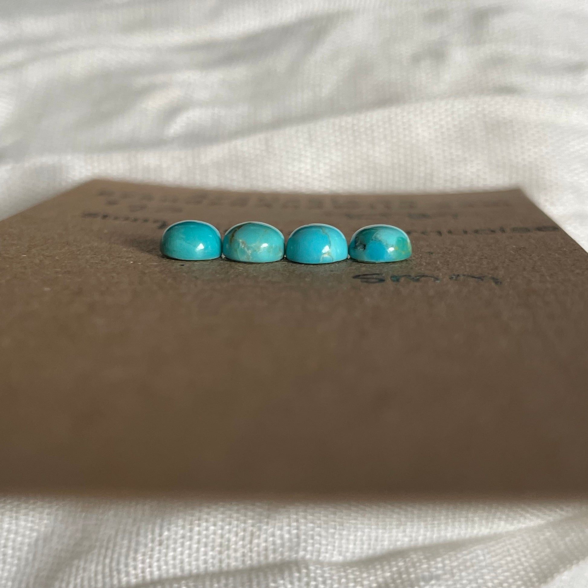 Kingman Turquoise Cabochon - KT89 652B3BB0-3326-4C36-8EE4-85340A42012F Brandedandwild.com