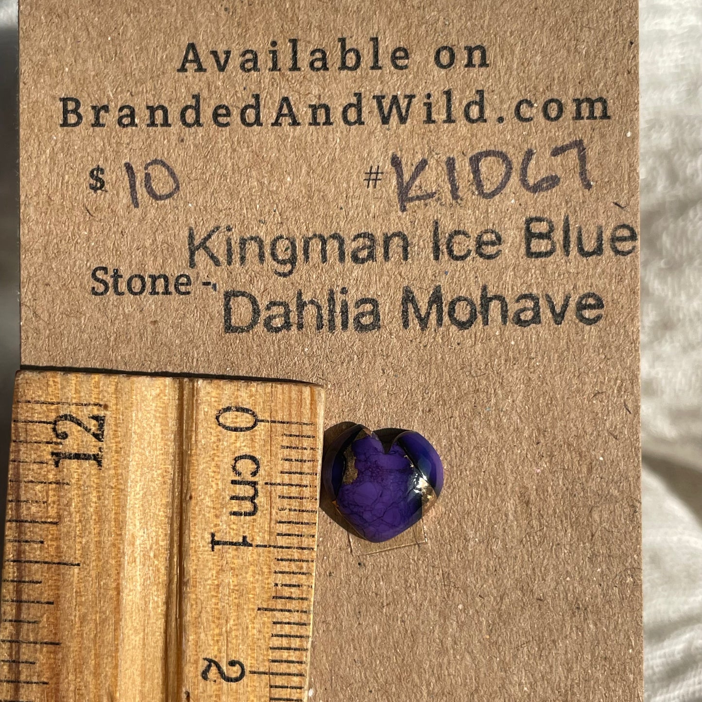 Kingman Ice Blue Dahlia Mohave - KID67 654E6460-AEFA-4A37-BEB4-A013EEFFF64E Brandedandwild.com