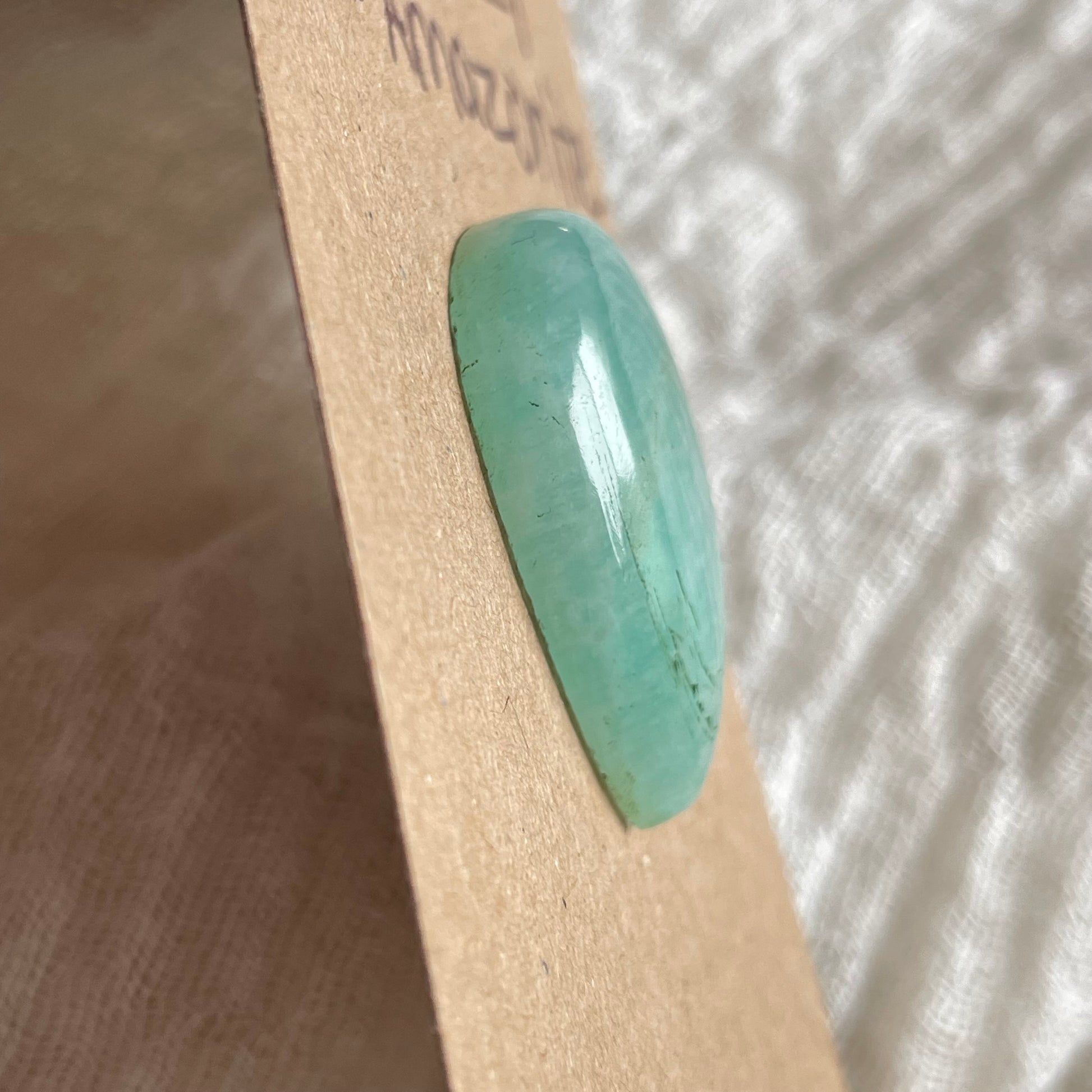 Amazonite Cabochon - AZ1 6589ACD5-7849-4B9E-AC33-6AB00475B9D4 Brandedandwild.com