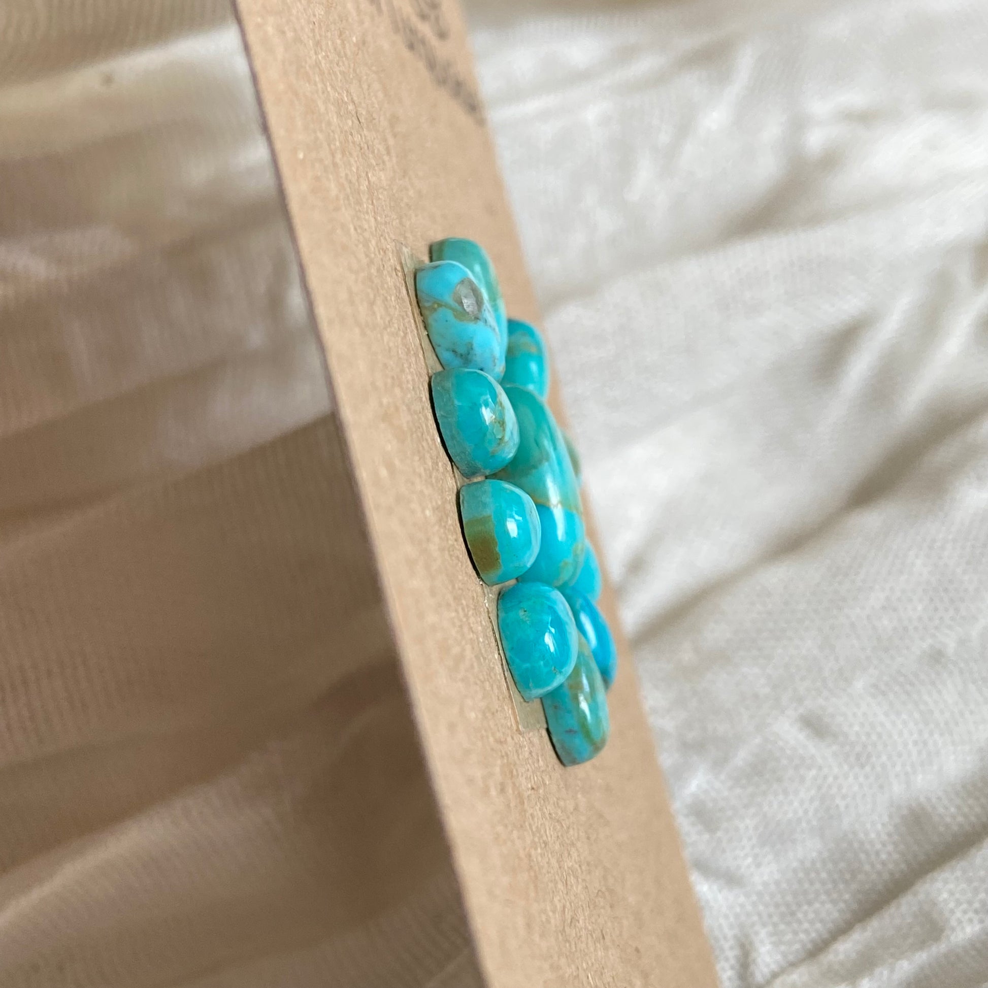 Kingman Turquoise Cabochon - KT88 659F519E-8D42-4AA0-8964-6D98B558CA24 Brandedandwild.com