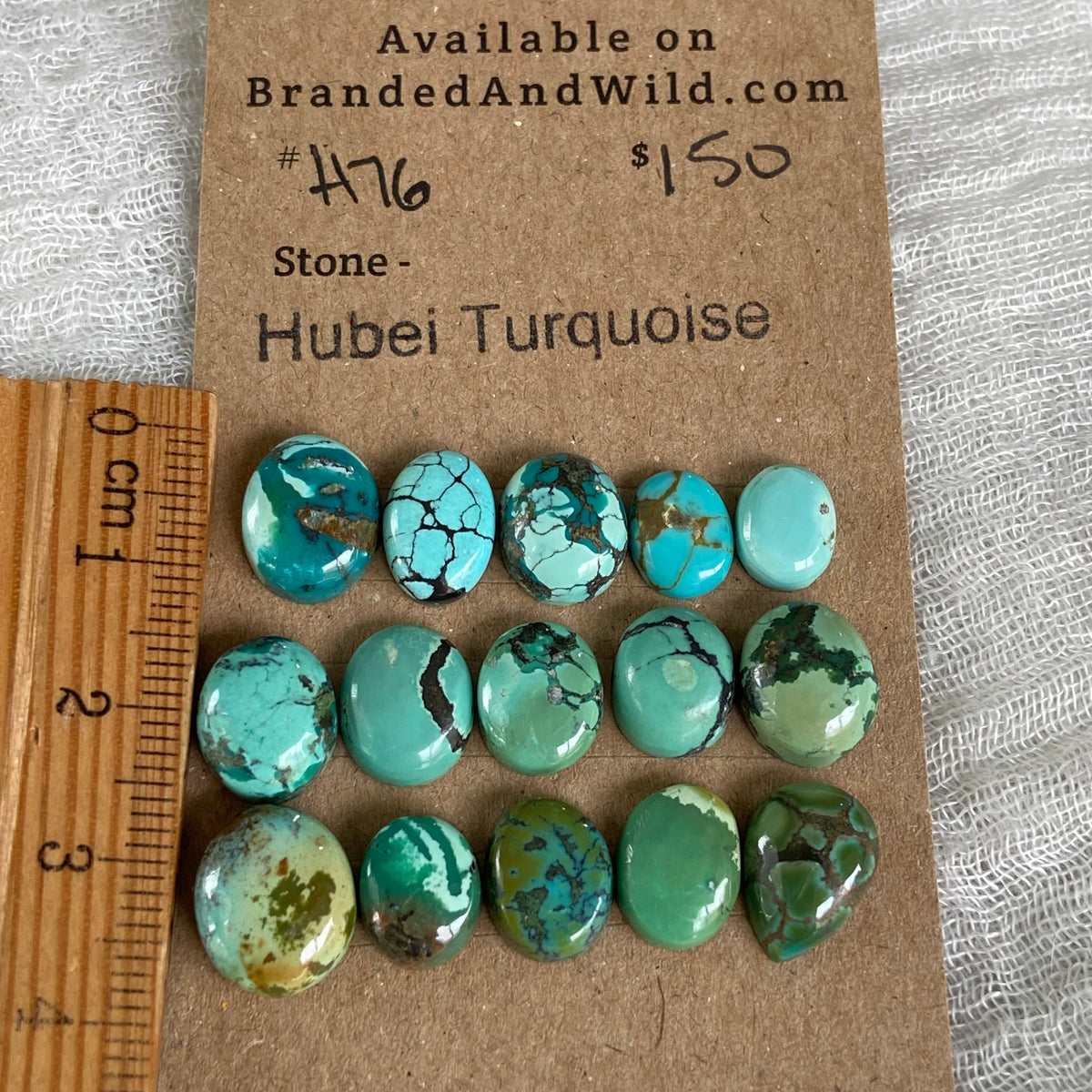 Hubei Turquoise Cabochon - H76