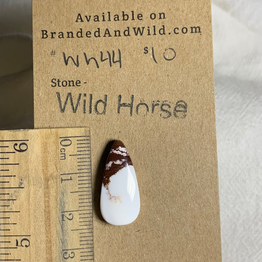 Wild Horse Cabochon - WH44 65BAB5CF-015E-4E09-85AB-46DC28616B28 Brandedandwild.com