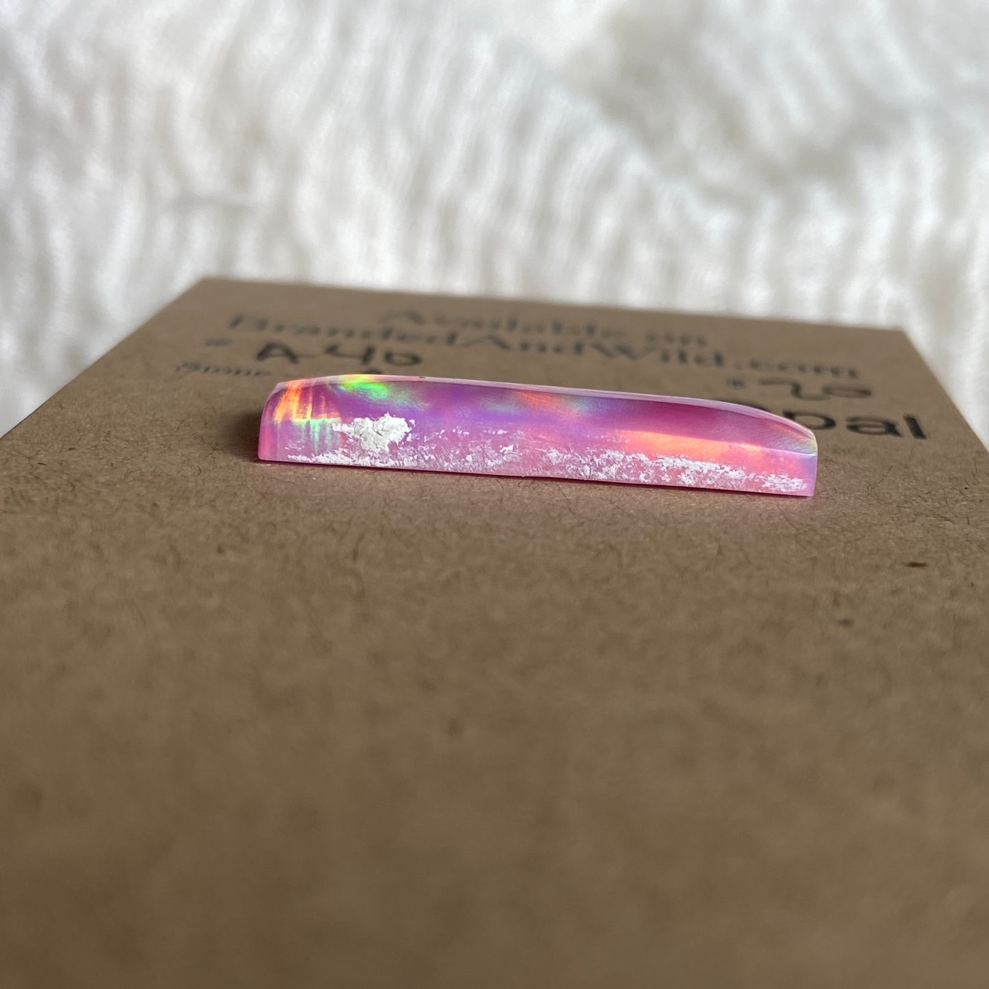 Aurora Opal Cabochon - A52 65DA0111-2154-4F5B-BC06-AC4E8B874A9A Brandedandwild.com