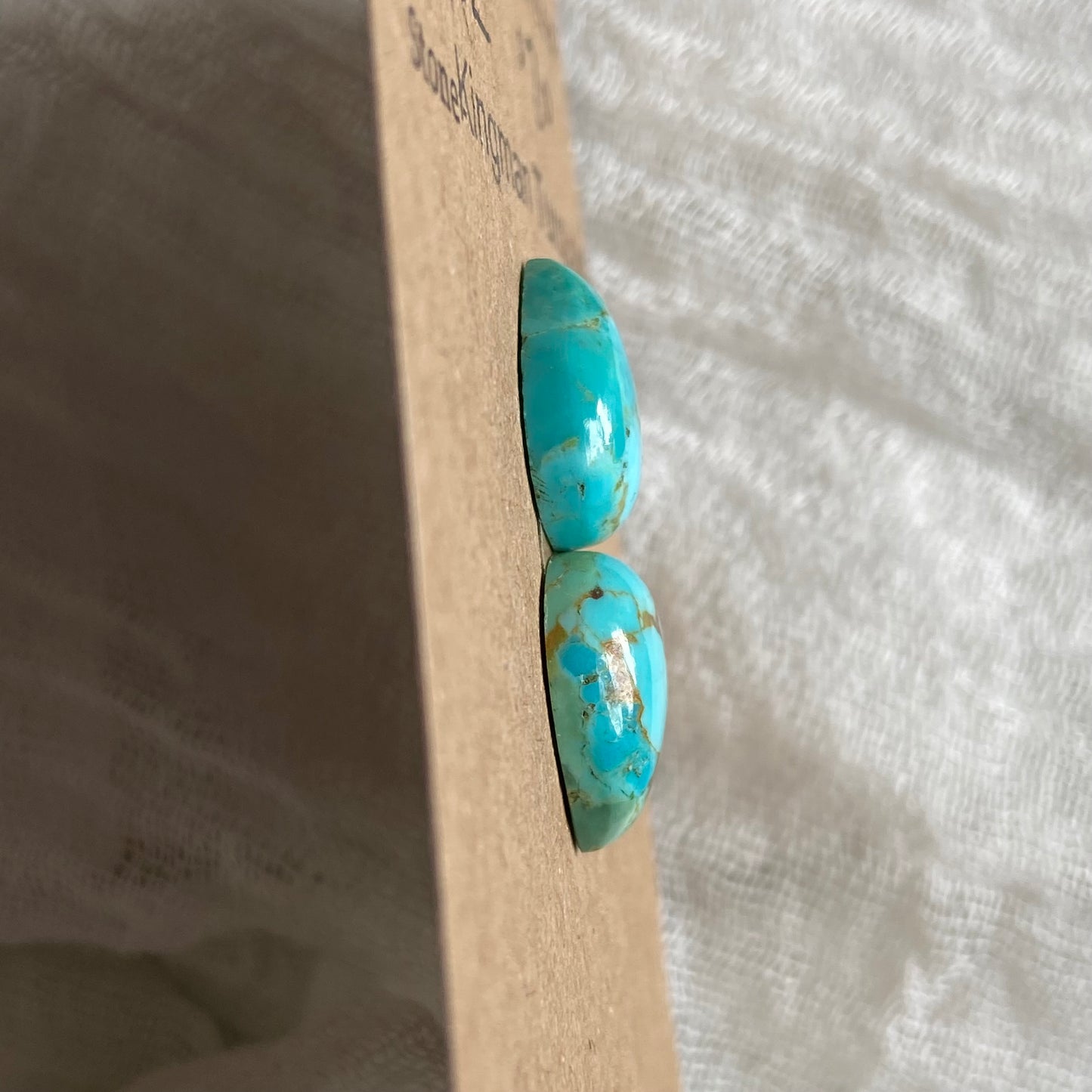 Kingman Turquoise Cabochon - KT52 65DBFBC9-F71C-4F3D-87C7-E665BAAC87C7 Brandedandwild.com
